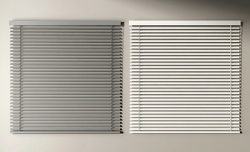 Venetian blinds, blackout blinds, lifting blinds, curtain draw blinds, roller blinds 3d model