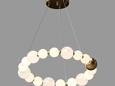 Simple Light Luxury Spherical Chandelier model