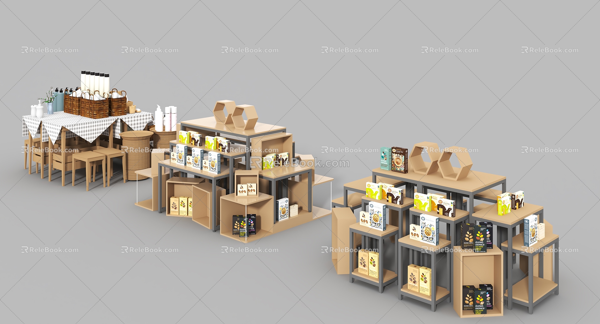 Scenario Stack Scenario Display Cabinet 3d model