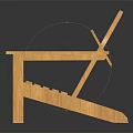 Natural Wooden Folding Chair Furniture With Classic Design And Durable Structure For Outdoor Use