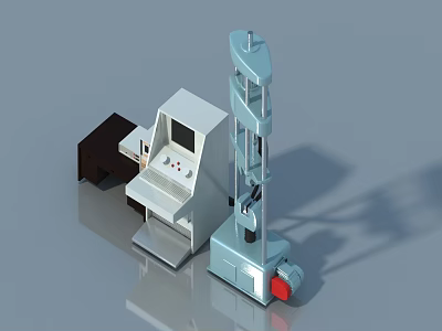 Modern Pet Cabinet With Storage Shelves And Drawers For Home Pet Supplies 3d model