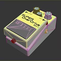 Boss SD-1 Super Overdrive Effect Pedal With Yellow Panel And White Body
