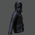 Jacket Coat Clothing Clothing Clothing Coat Leather Jacket 3d model