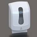 White Hands Free Automatic Soap Dispenser Modern Design For Home Bathroom Use