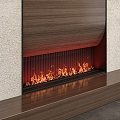 Electronic Fireplace 3d model