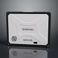 Gate Access Control System Featuring White Black Panel NORTHRIDE Speaker And Functional Design 3d model