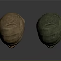 Brown and Green Balaclava Full Face Cover Tactical Headwear for Outdoor Use