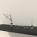 Wine Tasting Ware Wine Tasting Glass Wine Tasting Glass Liquor Glass Chemical Ware 3d model