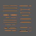 Modern Handle Hardware Door Handle Cabinet Handle 3d model