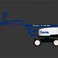 Genie Z45 Mobile Aerial Work Vehicle With Telescopic Boom And Basket Platform