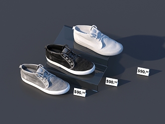 Modern Shoes 3d model