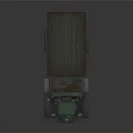 Green Mercedes-Benz Vintage Truck Model With Open Cargo Bed And Classic Design