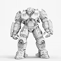 Iron Man-Mark85 3d model