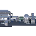 Industrial Equipment System Featuring Piping Storage Tanks And Control Panels