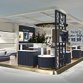 LIVE IN LIGHTHOUSE Store Interior Design With Display Cabinets Plants And Chandeliers