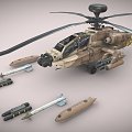 Israeli Air Force Helicopter 3d model