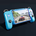 Game machine handheld game machine 3d model
