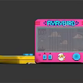 Modern game machine electronic chicken hand game machine hand game machine 3d model