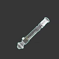 White Tactical Weapon With Red Accent Modern Ergonomic Grip And Sleek Design
