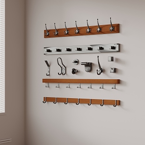 Antique Hanger Hook 3d model