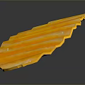 Golden Yellow Ridged Potato Chip With Visible Salt Crystals On Surface Against Dark Background