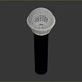 Microphone Amplifier Capacitor Microphone High-end Microphone Wheat Desktop Microphone Broadcasting Microphone 3d model
