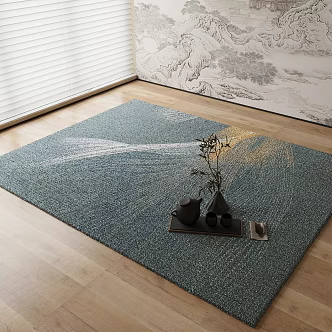 New Chinese Carpet 3d model