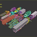 Types of Commercial Transportation Equipment Including Trucks Trailers Cranes and Tankers