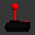 Operating lever operator remote control lever daily necessities 3d model