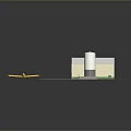 Modern Space Launch Facility With Runway Building And Green Surrounding Area