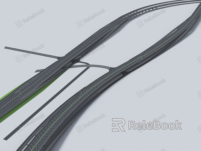 Modern Interchange Viaduct model