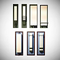 Modern Style Wall Lamps With Various Slim Designs And Elegant Frame Details