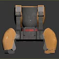 Robot Spider Robot Mecha Spider Science Fiction Spider Mechanical Spider Battery Spider Tower Defense 3d model