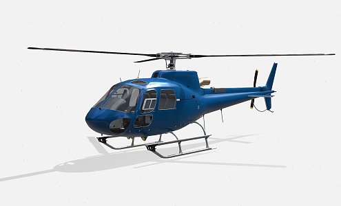 Helicopter 3d model