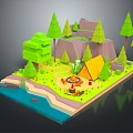 Game Environment Game Scene Fairy Tale Scene Fairy Tale Magic Scene Magic Item Fantasy Scene 3d model