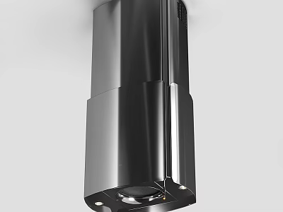 Stainless Steel Range Hood Modern Sleek Design Efficient Kitchen Cooking Appliance 3d model