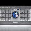 Panasonic DP Device Auto Care System With Washing Machine And Clothes Icons