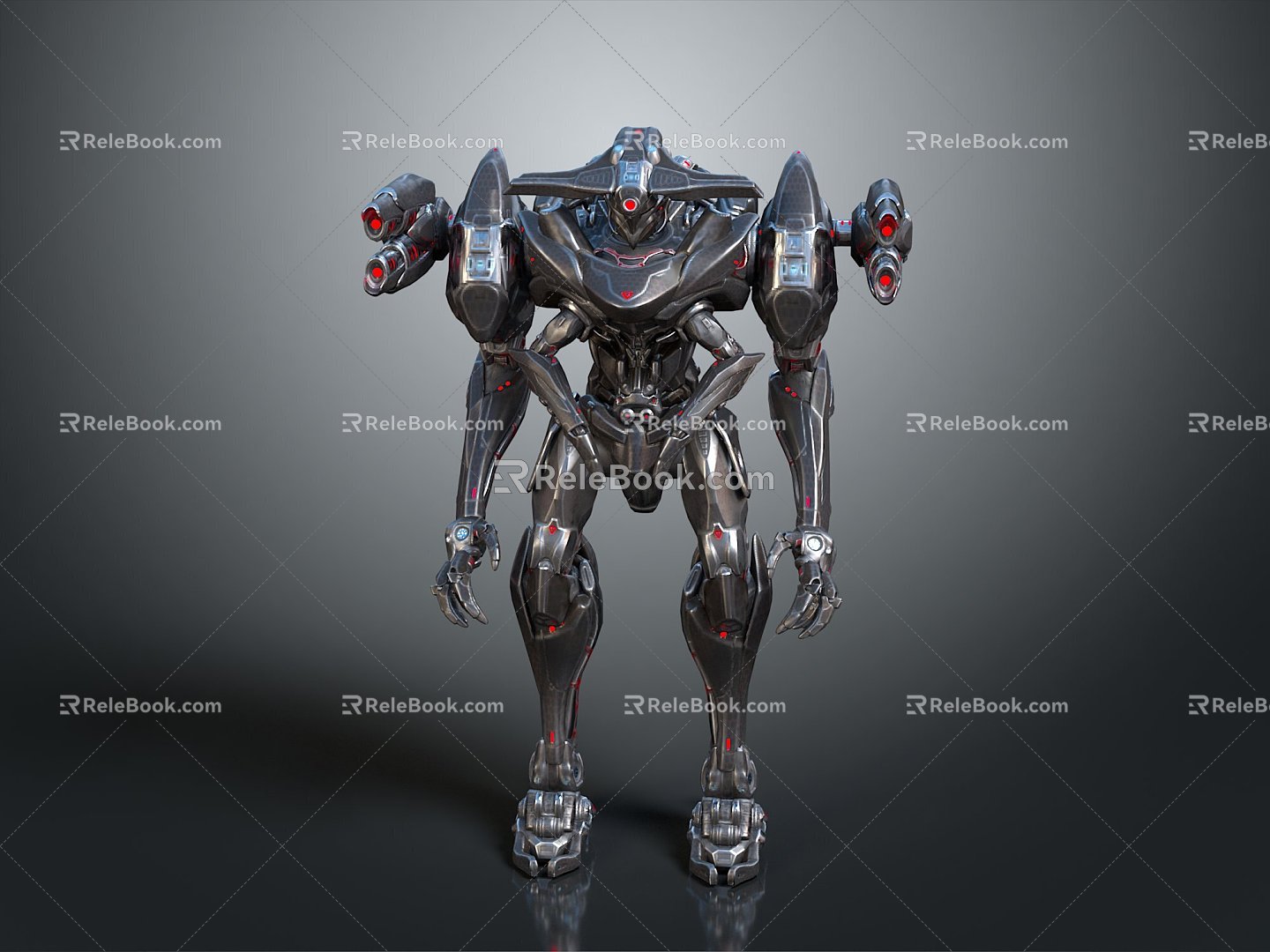 Mech Warrior Mech Soldier Machine Battlearm Mechanical Battlearm Machine Fighter Robot model