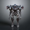 Mech Warrior Mech Soldier Machine Battlearm Mechanical Battlearm Machine Fighter Robot 3d model