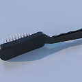 Durable Black Handle Metal Bristle Cleaning Brush For Daily Household Cleaning Tasks