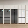 Zero Embedded Refrigerator Double Door Refrigerator Cross Refrigerator Three Door Refrigerator Haier Refrigerator Midea Refrigerator 3d model