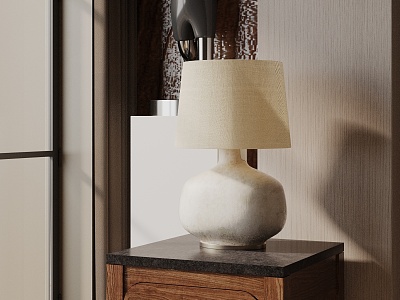 Modern table lamp 3d model