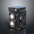 VASHICA Vintage Twin Lens Camera Classic Electronic Device With Retro Design And Functional Features