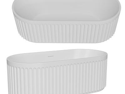 Apple Ceramic Oval Bathtub 18w model