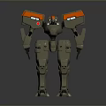 Robot Assistant Small Robot Butler Robot Butler Figure Game Figure 3d model