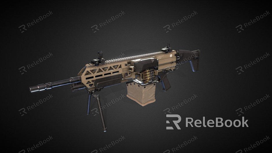 Weapons Light Machine Gun model