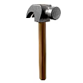 Durable Hardware Tool Hammer with Metal Head and Wooden Handle for DIY Projects