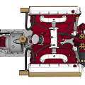 aero engine 3d model