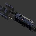 Freedom-class dreadnought 3d model