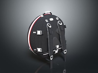 Camping backpack travel bag travel backpack camping bag mountaineering bag hiking backpack travel bag 3d model